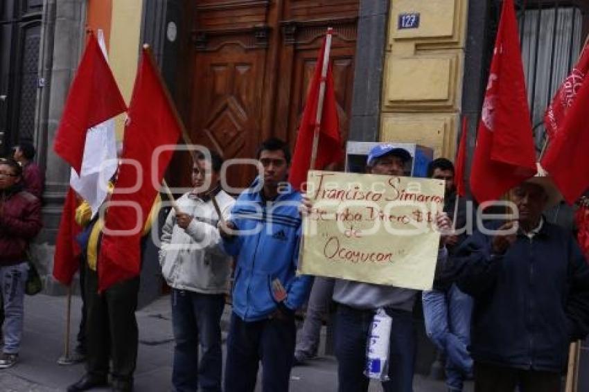 MANIFESTACIÓN SANTA CLARA OCOYUCAN