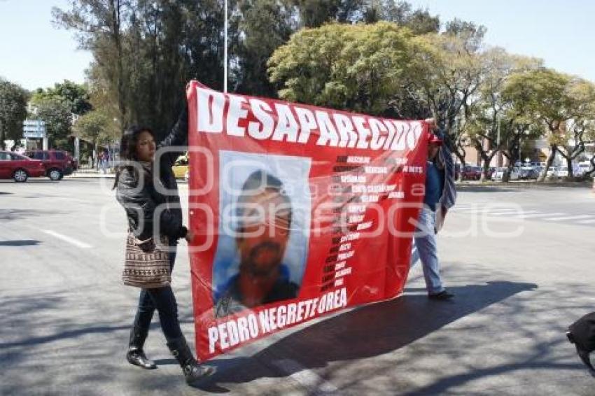 MANIFESTACIÓN DESAPARECIDOS LOMAS SAN MIGUEL