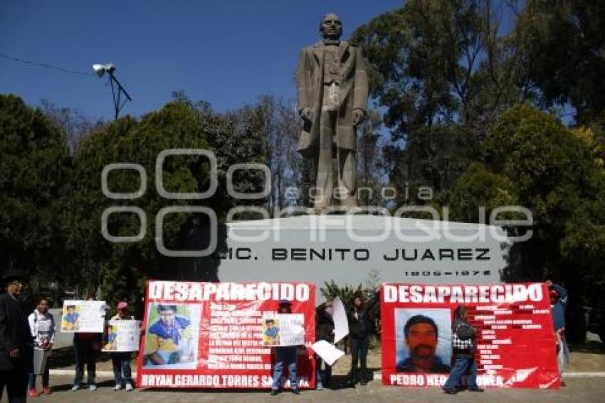 MANIFESTACIÓN DESAPARECIDOS LOMAS SAN MIGUEL