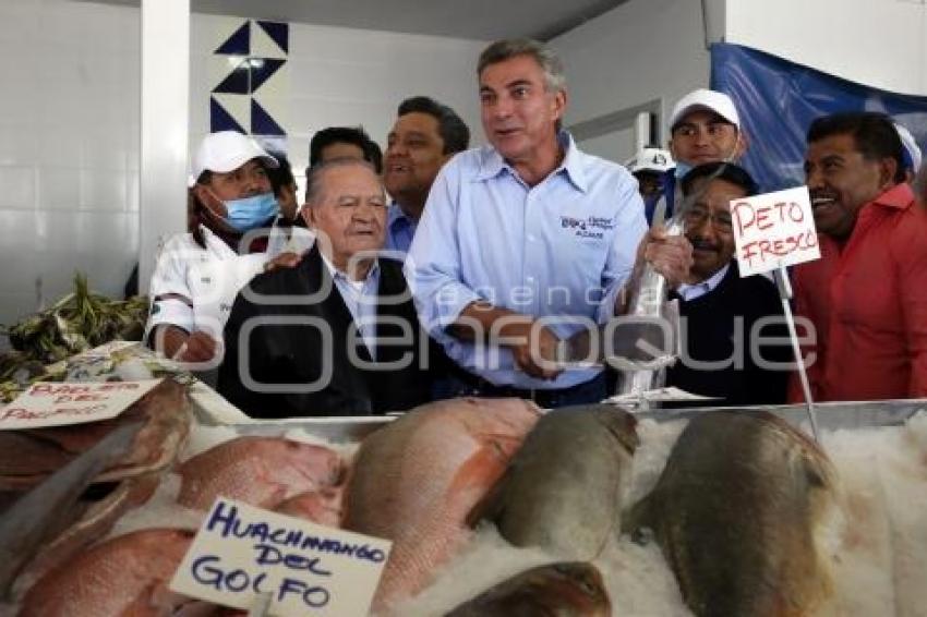 COMPROMISO CUMPLIDO . MERCADO DE PESCADOS Y MARISCOS