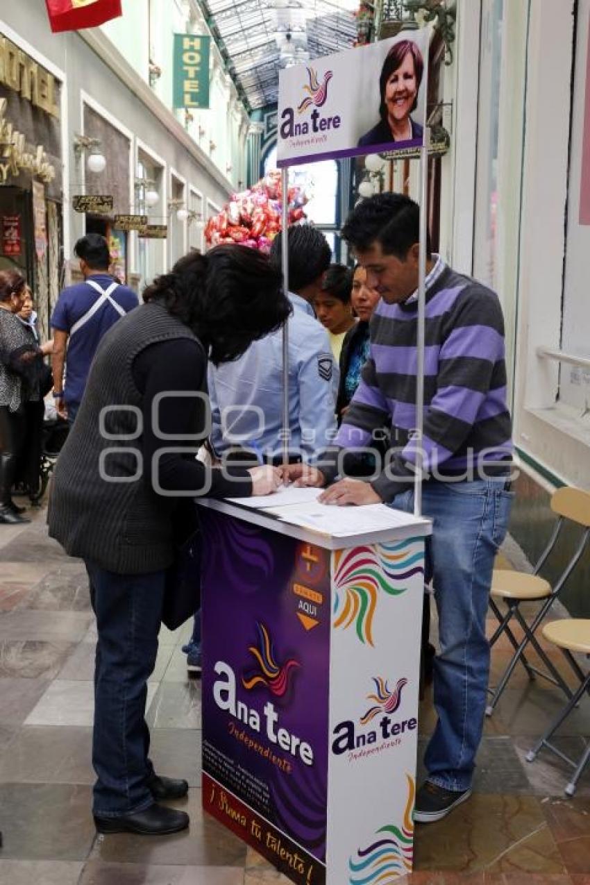 FIRMAS EN APOYO DE ANA TERE ARANDA