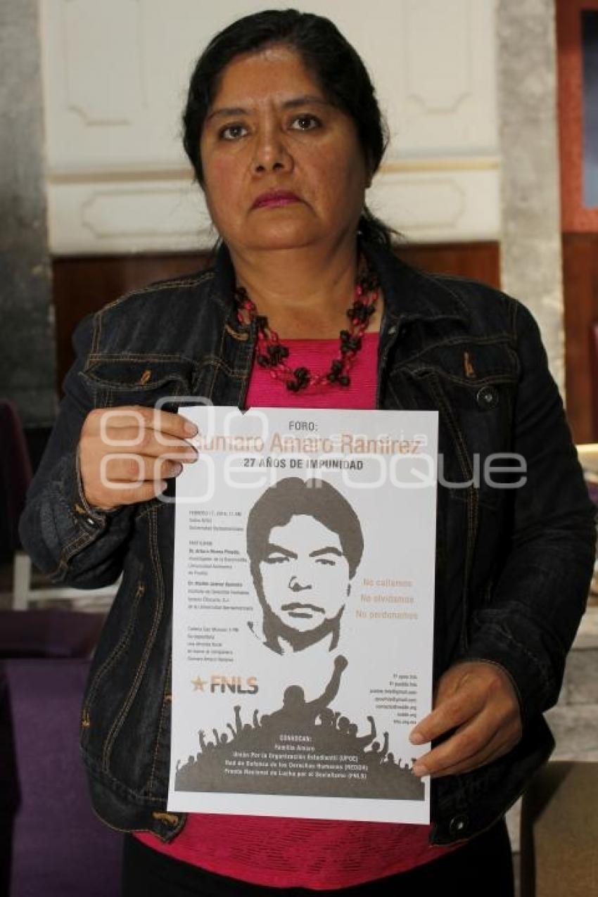 FORO GUSTAVO AMARO RAMÍREZ