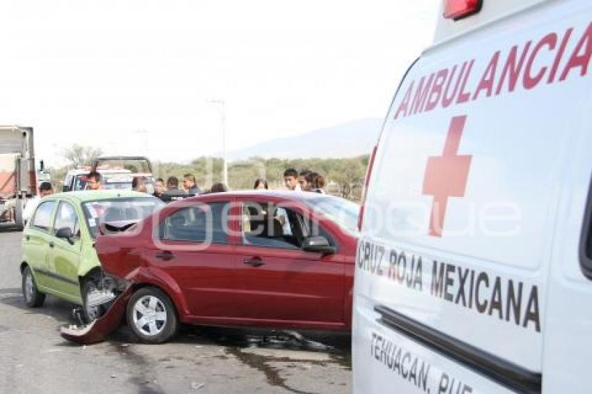 CHOQUE EN TEHUACÁN