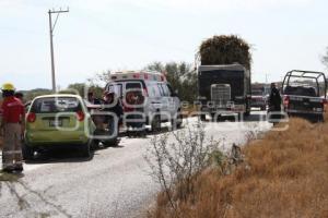 CHOQUE EN TEHUACÁN