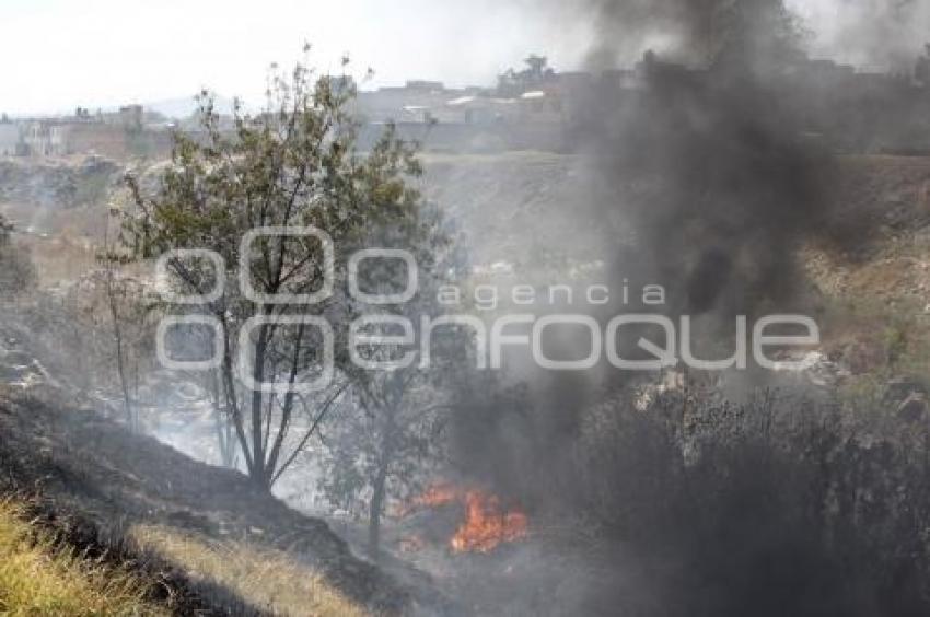 INCENDIO SAN MARTÍN TEXMELUCAN