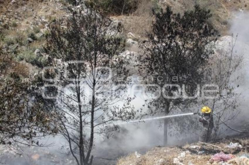 INCENDIO SAN MARTÍN TEXMELUCAN