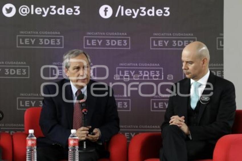INICIATIVA CIUDADANA. LEY 3 DE 3