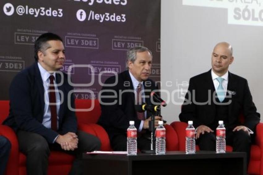 INICIATIVA CIUDADANA. LEY 3 DE 3