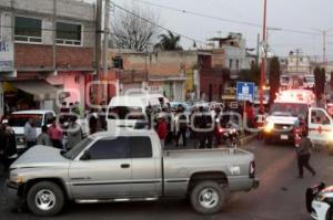 SAN MARTÍN TEXMELUCAN. ACCIDENTE VIAL