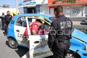 CHOQUE POLICIA MUNICIPAL . TEHUACAN