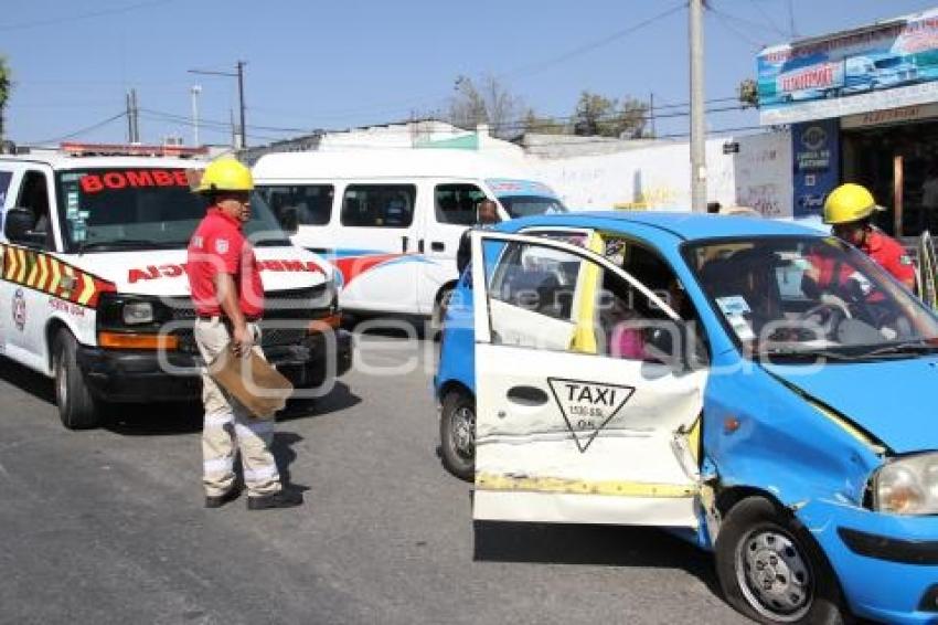 CHOQUE POLICIA MUNICIPAL . TEHUACAN