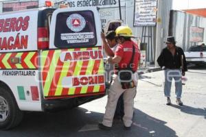 CHOQUE POLICIA MUNICIPAL . TEHUACAN