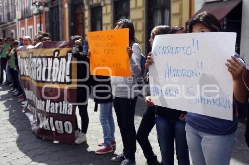 MANIFESTACIÓN SANTA CLARA OCOYUCAN