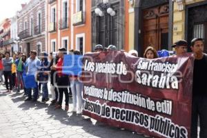 MANIFESTACIÓN SANTA CLARA OCOYUCAN