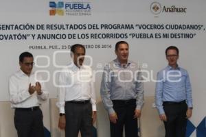 PRESENTACIÓN RESULTADOS VOCEROS CIUDADANOS