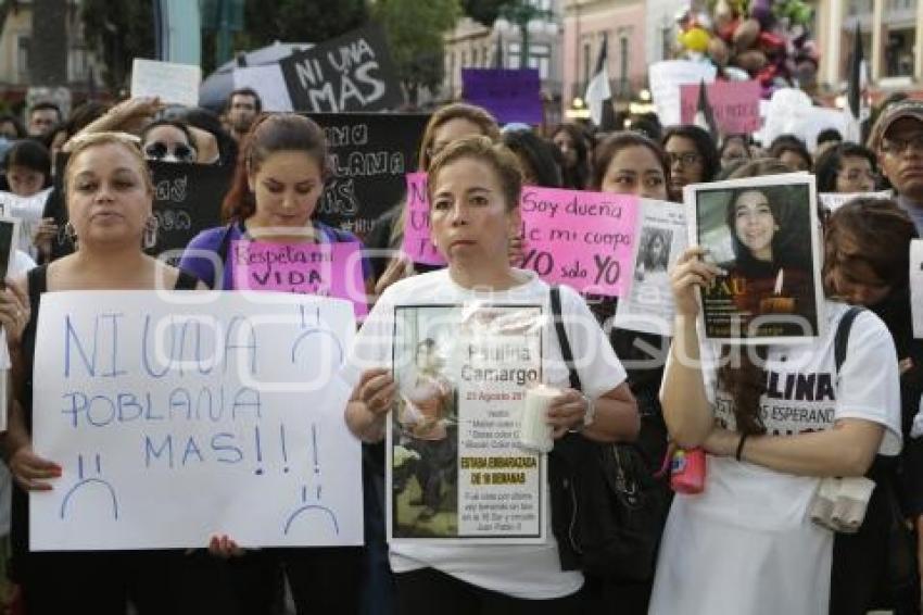 MARCHA CONTRA FEMINICIDIO