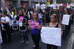 MARCHA CONTRA FEMINICIDIO