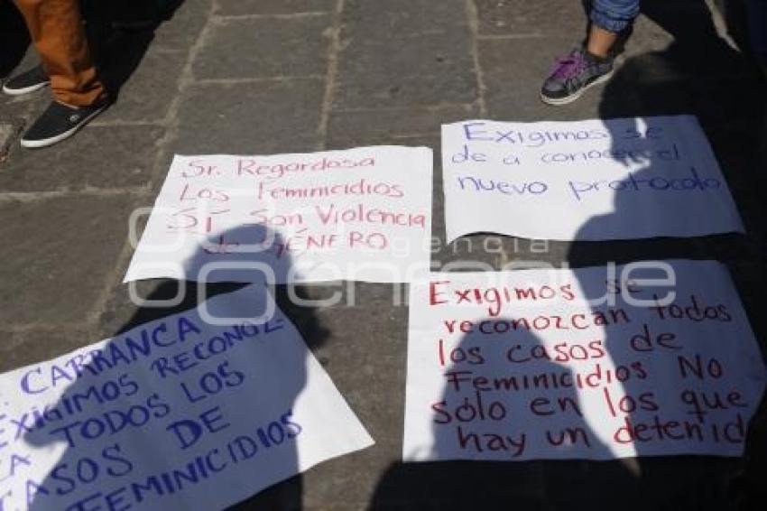 MANIFESTACIÓN CONTRA FEMINICIDIO