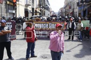 MANIFESTACIÓN SANTA CLARA OCOYUCAN