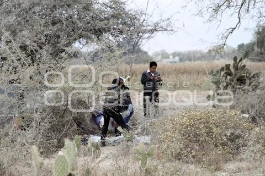 HOMBRE EJECUTADO . TEHUACÁN