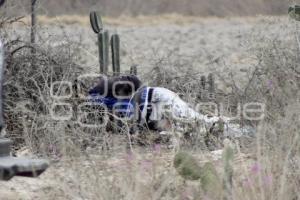 HOMBRE EJECUTADO . TEHUACÁN