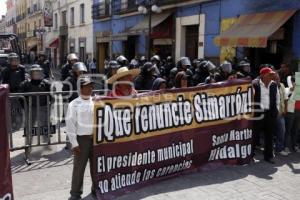 MANIFESTACIÓN SANTA CLARA OCOYUCAN