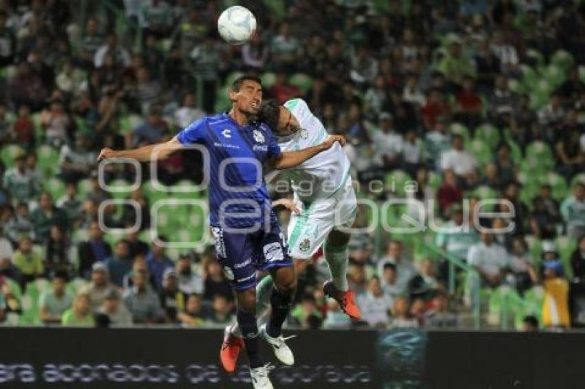FÚTBOL . SANTOS VS PUEBLA FC