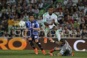 FÚTBOL . SANTOS VS PUEBLA FC