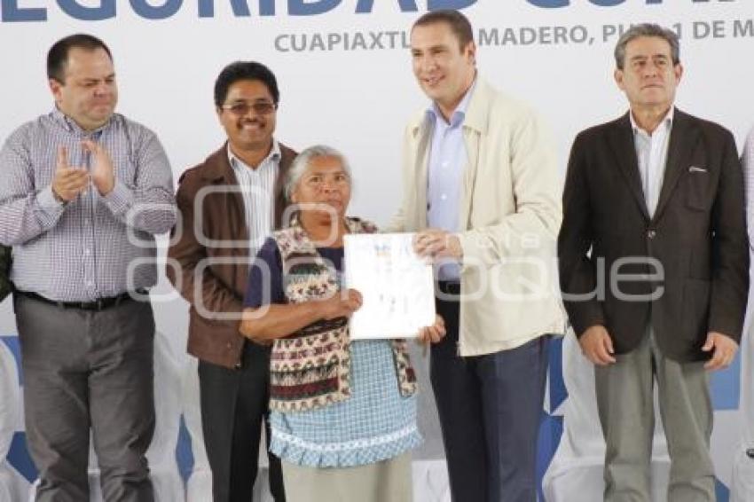 CUAPIAXTLA . ARCO DE SEGURIDAD