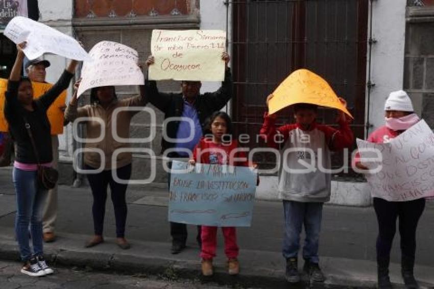 MANIFESTACIÓN SANTA CLARA OCOYUCAN