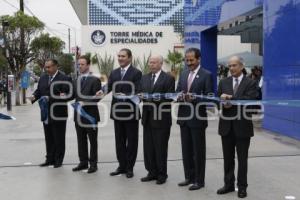 BUAP. INAUGURACIÓN TORRE MEDICA