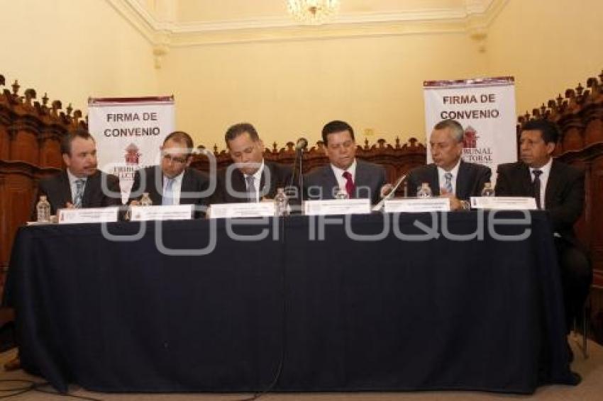 FIRMA DE CONVENIO