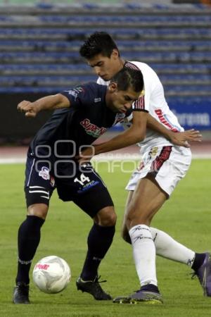 FUTBOL . LOBOS BUAP VS CIMARRONES