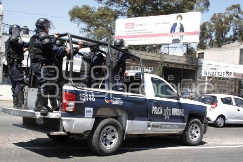SAN MARTÍN TEXMELUCAN . OPERATIVO