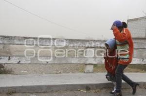 FUERTES VIENTOS . TEHUACÁN