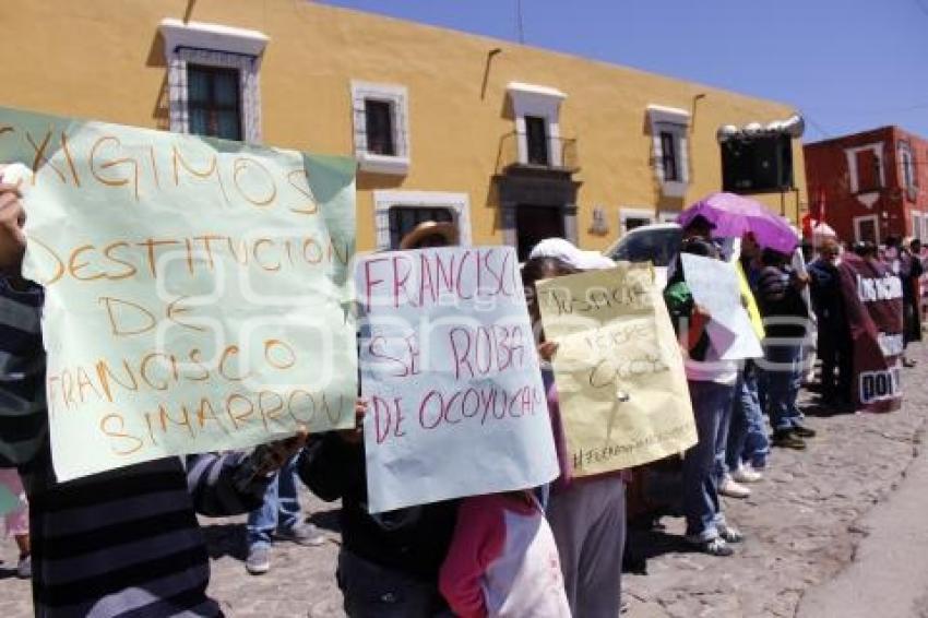 MANIFESTACIÓN . ANTORCHA CAMPESINA