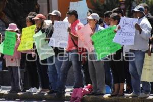 MANIFESTACIÓN . ANTORCHA CAMPESINA