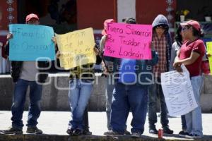 MANIFESTACIÓN . ANTORCHA CAMPESINA