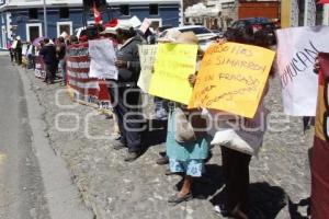 MANIFESTACIÓN . ANTORCHA CAMPESINA