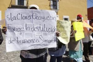 MANIFESTACIÓN . ANTORCHA CAMPESINA