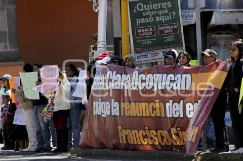 MANIFESTACIÓN . ANTORCHA CAMPESINA