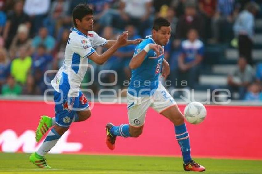 FUTBOL . CRUZ AZUL VS PUEBLA FC