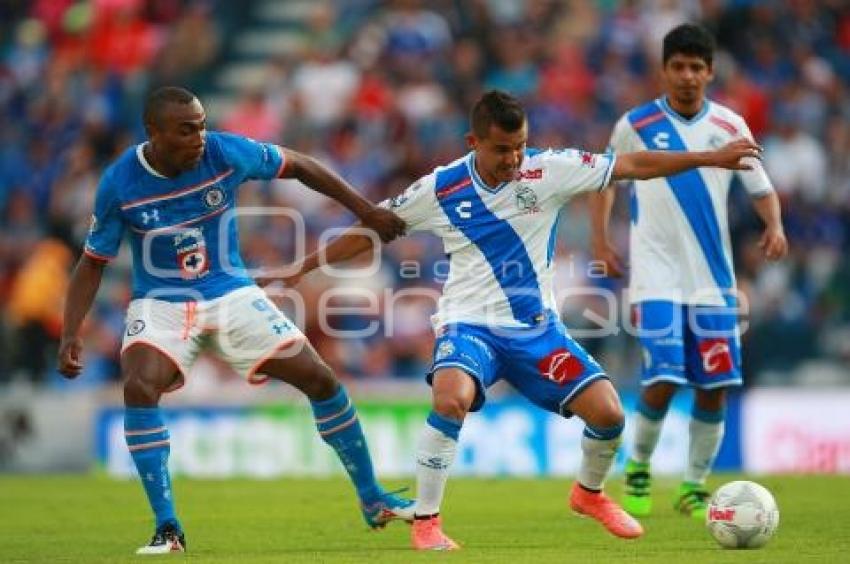 FUTBOL . CRUZ AZUL VS PUEBLA FC
