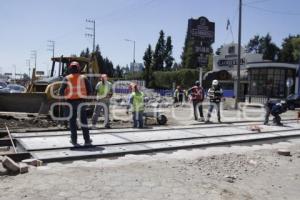 OBRAS . CIERRE DE DISTRIBUIDOR VIAL CHOLULA