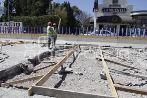 OBRAS . CIERRE DE DISTRIBUIDOR VIAL CHOLULA