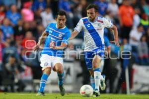 FUTBOL . CRUZ AZUL VS PUEBLA FC