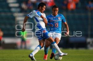 FUTBOL . CRUZ AZUL VS PUEBLA FC