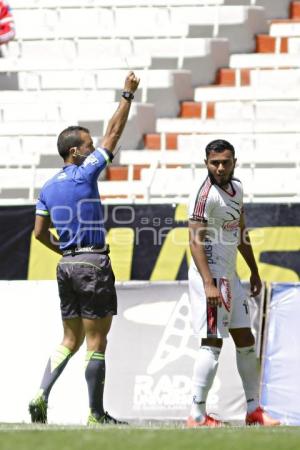 FUTBOL . LEONES NEGROS VS LOBOS BUAP