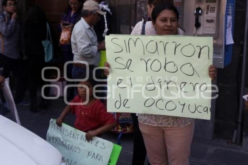 MANIFESTACIÓN SANTA CLARA OCOYUCAN