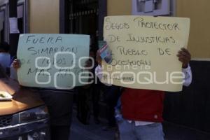 MANIFESTACIÓN SANTA CLARA OCOYUCAN